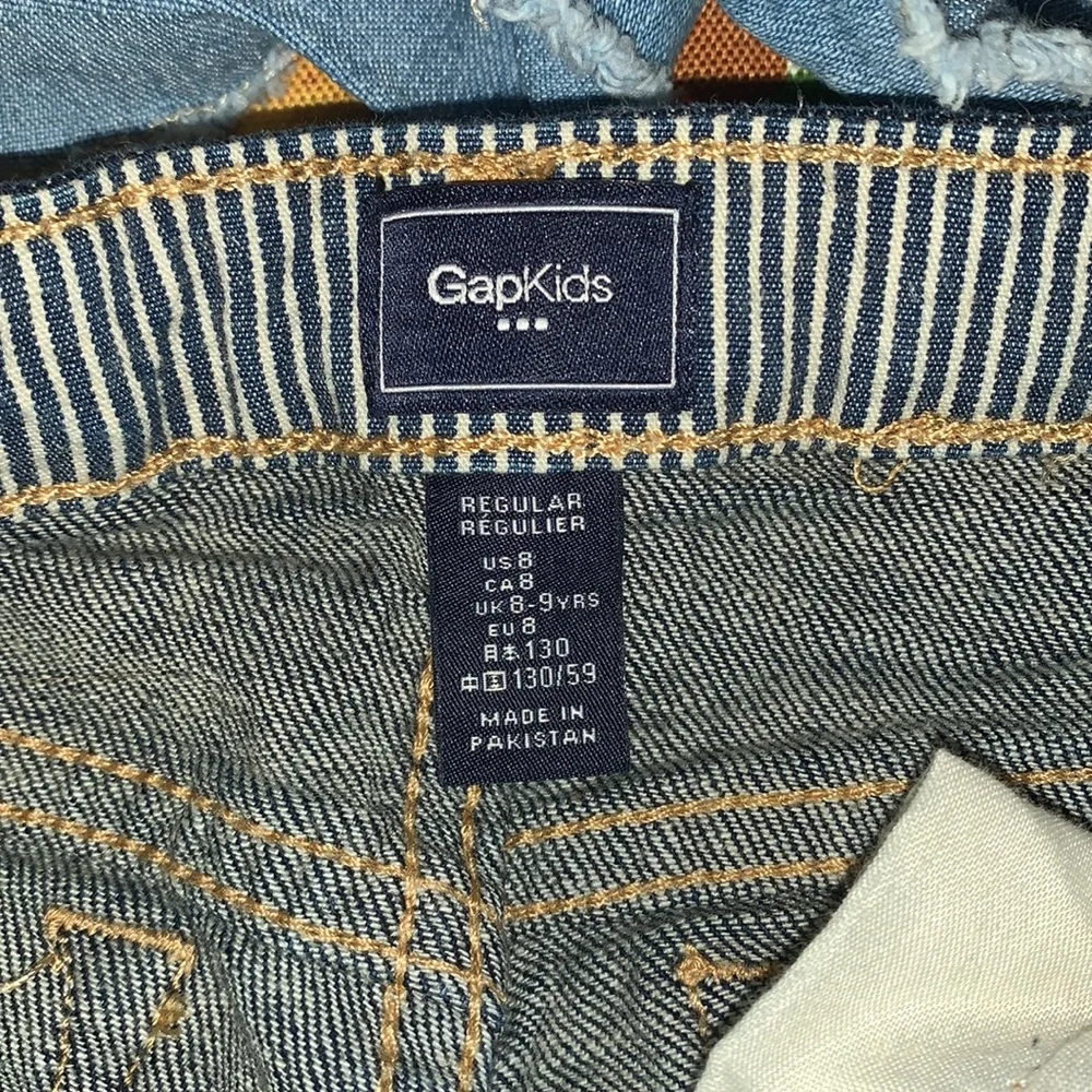 Gap Dark Wash Rolled Bottom & Cherokee Light Wash Cut Off Jean Shorts sz 8